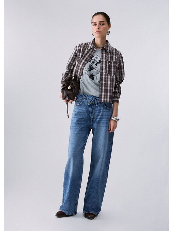 Liu Jo Liu Jo Camicia UF6149T774AL9474 Marrone Regular Fit