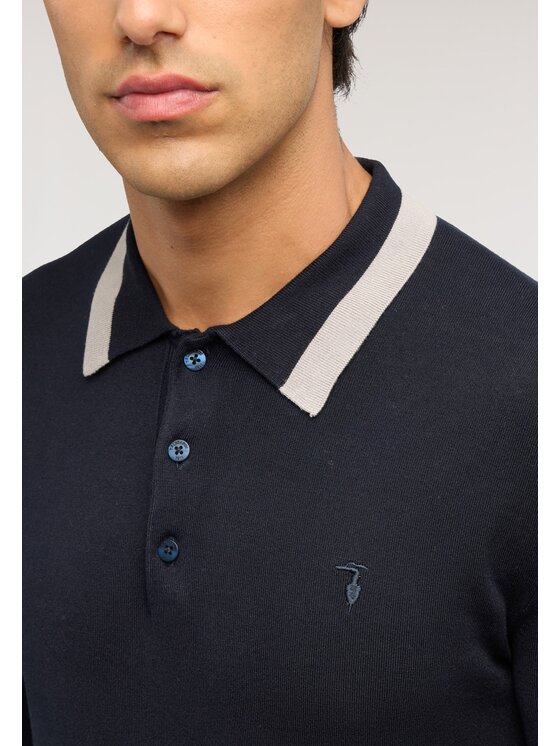 Trussardi Trussardi Cardigan M0198000021N0B1 Blu Regular Fit