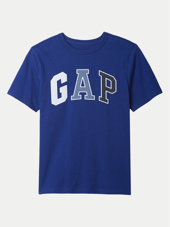 Gap Gap T-Shirt 490406-00 Modrá Regular Fit