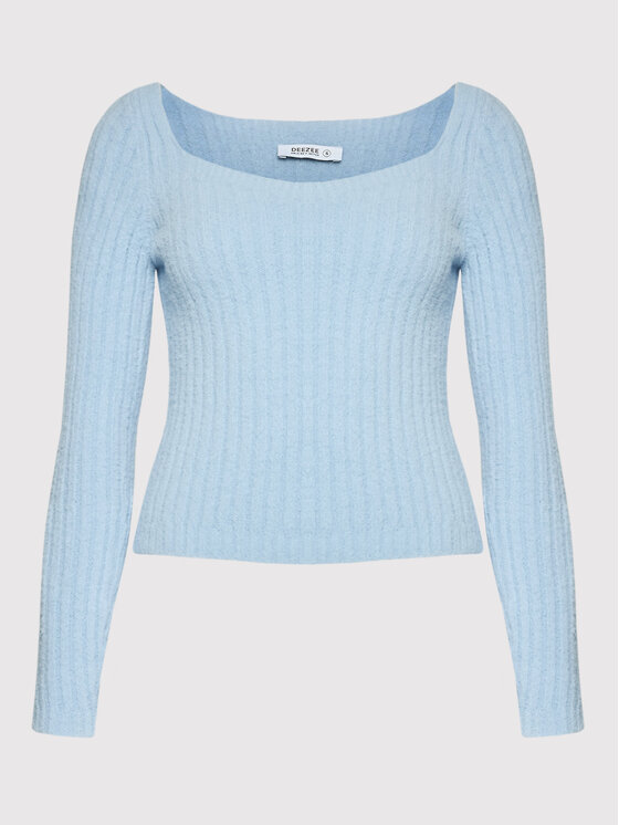 DeeZee DeeZee Džemper Delaware AL002 Plava Regular Fit