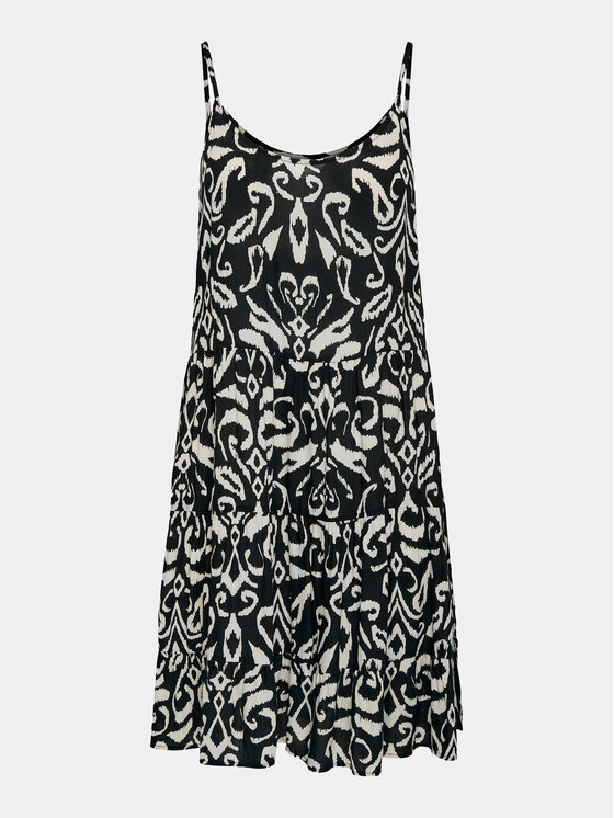 ONLY ONLY Rochie de vară Maj 15218451 Negru Regular Fit