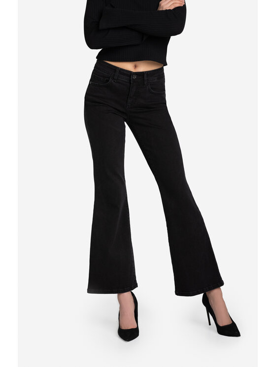 Jeansy RJ Rocks Jeans, Rozmiar 3XL, Czarne, Mona