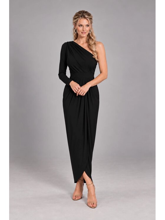 Aurora Aurora Sukienka wieczorowa Isis Czarny Feminine Fit