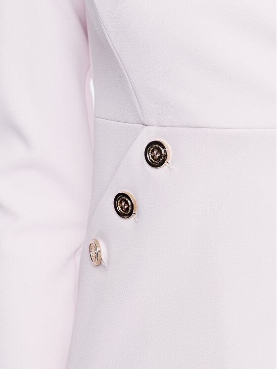 PINKO Pinko Kokteilinė suknelė Misiones 100519 A0HC Rožinė Regular Fit