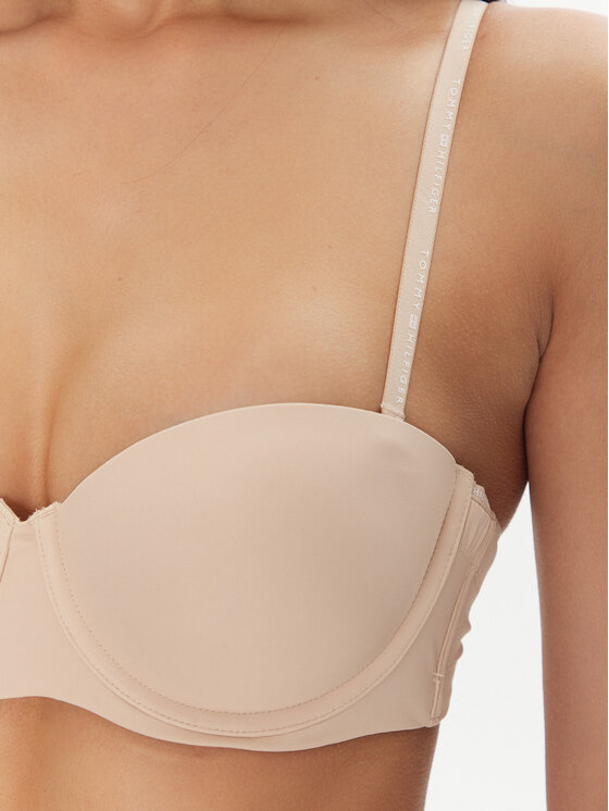 Tommy Hilfiger Tommy Hilfiger Bardot krūšturis UW0UW05378 Bēšs