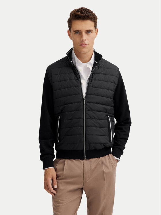 Bugatti Bugatti Pārejas jaka 8750-95121 Melns Regular Fit