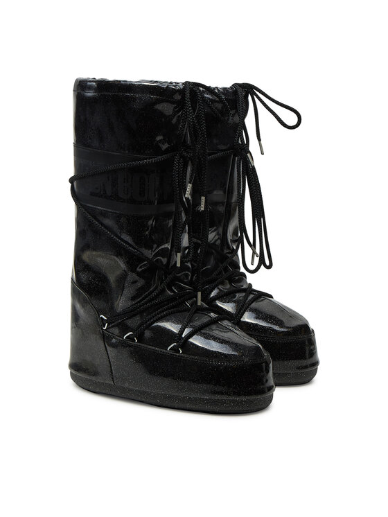 Moon Boot Moon Boot Μπότες Χιονιού Icon Glitter 80D1402850 Μαύρο