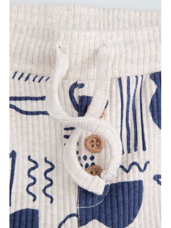 Coccodrillo Coccodrillo Spodnie dresowe WC5122101SBN-002 Beżowy Regular Fit