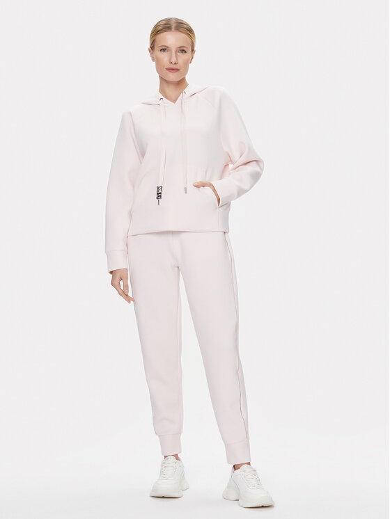 Guess Guess Долнище анцуг Logo W4RB46 KBYE2 Розов Regular Fit