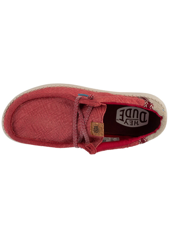 Hey Dude Hey Dude Sneakers Wally Jute Rosso