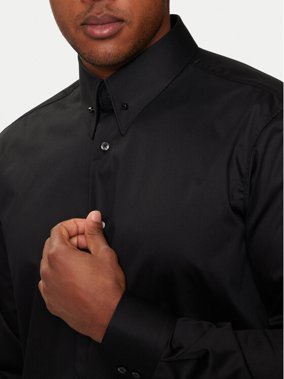 HUGO Hugo Košulja Vikko 50519847 Crna Modern Fit