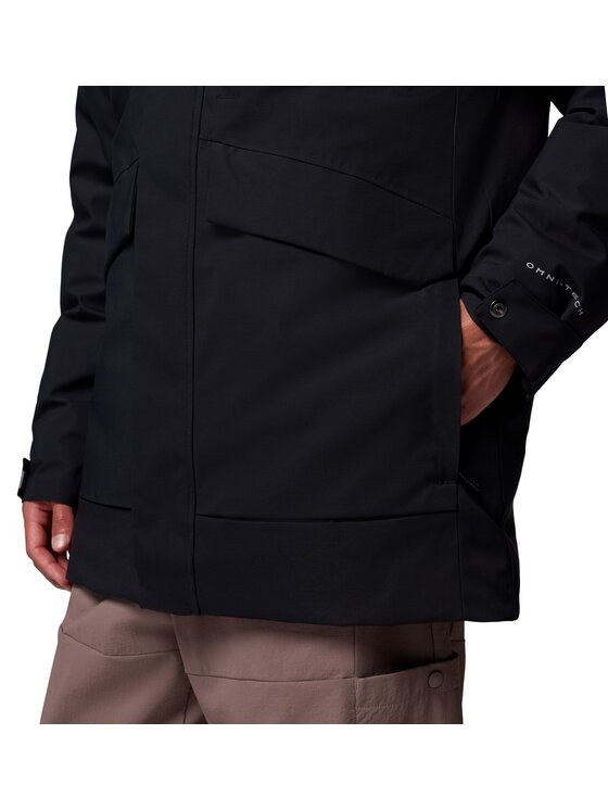 Columbia Columbia Kurtka zimowa 213425 Czarny Regular Fit
