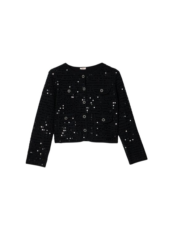 Oltre Oltre Maglione M001J005304N033 Nero Boxy Fit