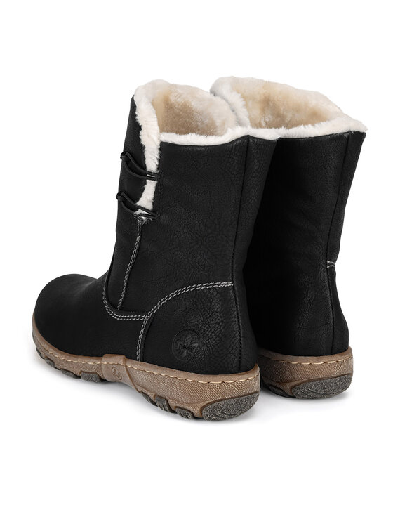Rieker Rieker Botine Z0172-00 Negru
