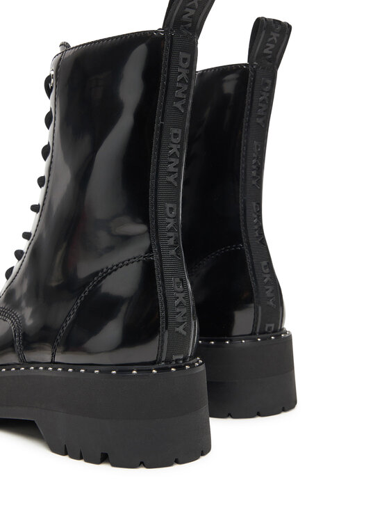 DKNY DKNY Trzewiki Batu Studs-Lace Up K4566972 Czarny