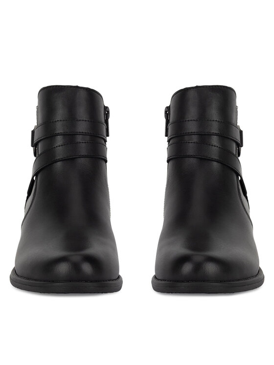 Remonte Remonte Īsie zābaki D0F77-00 Melns