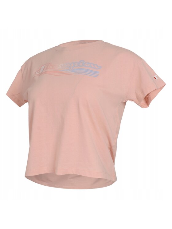 Champion Champion T-Shirt 115148 Różowy Comfortable Fit