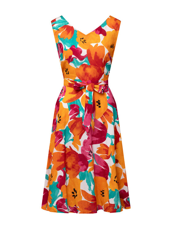 QUIOSQUE QUIOSQUE Letní šaty Quiosque 4UB026916 Barevná Regular Fit