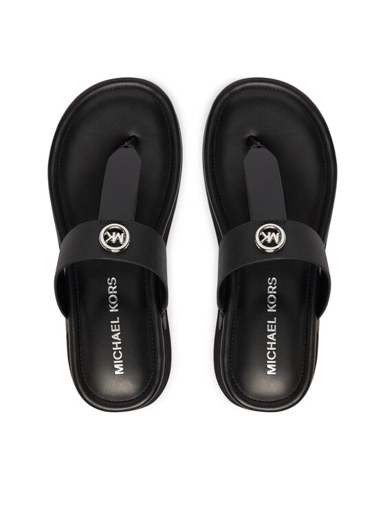 MICHAEL Michael Kors MICHAEL Michael Kors Джапанки Koya Flip Flap 40S6KOFA1L Черен