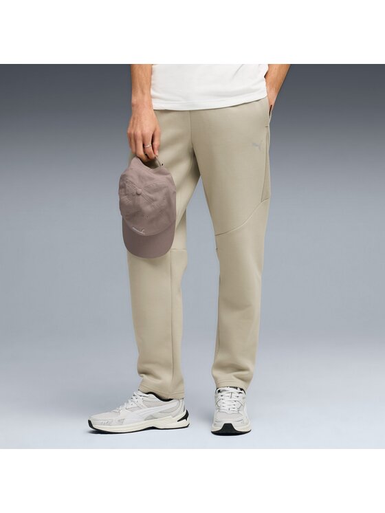Puma Puma Spodnie dresowe 692191 Beżowy Regular Fit