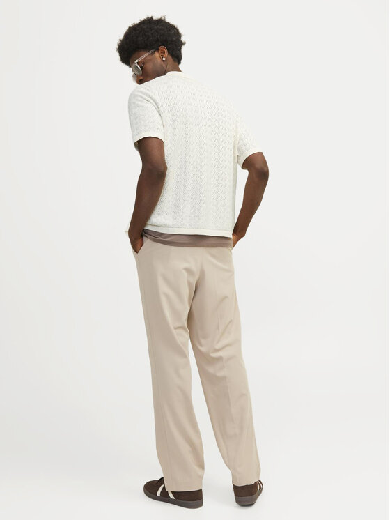Jack&Jones Jack&Jones Camicia Jornoto 12255011 Écru Regular Fit