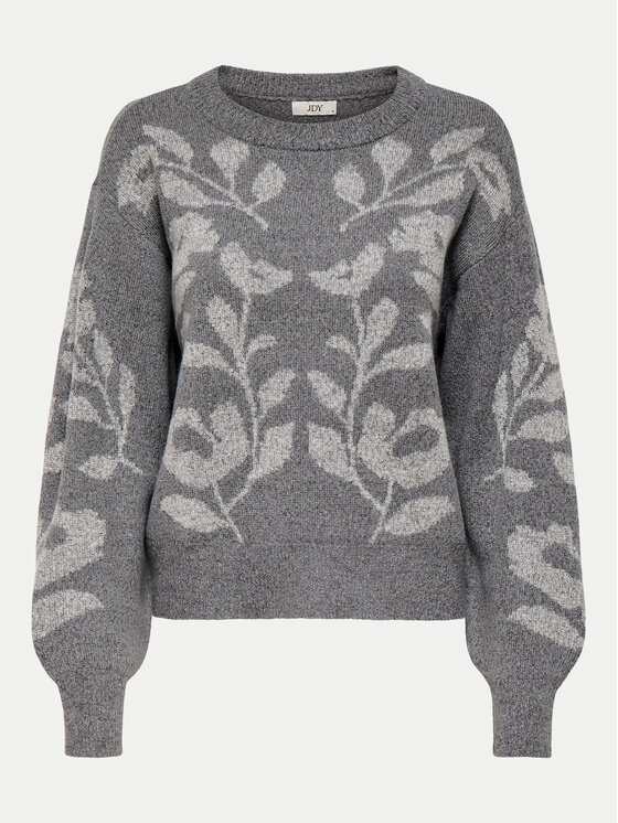JDY JDY Пуловер Helga 15335460 Сив Regular Fit