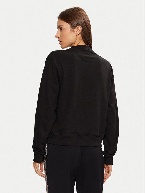 Guess Guess Felpa W5RQ04 KB683 Nero Regular Fit