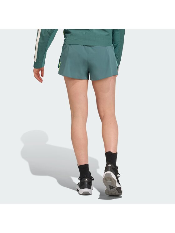 adidas adidas Szorty sportowe 151987 Zielony Slim Fit