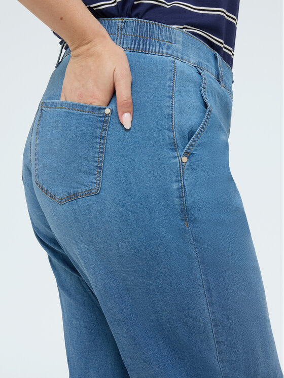 Fiorella Rubino Fiorella Rubino Jeans P405T005284N004 Turchese Regular Fit