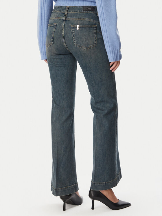 Liu Jo Liu Jo Джинси UF6093 D0328 Сірий Flare Fit