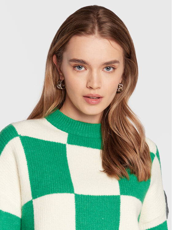 Maglione Faye 17743 Verde Loose Fit