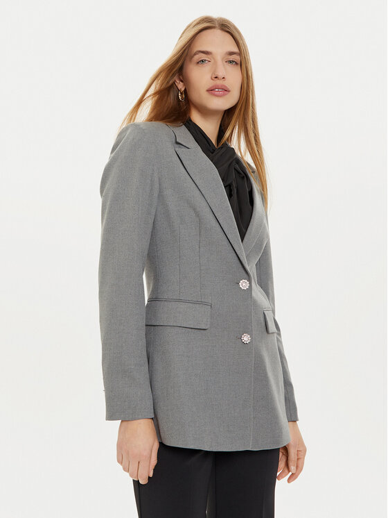 Guess Guess Giacca da abito Doris W4BN50 WGIF2 Grigio Relaxed Fit