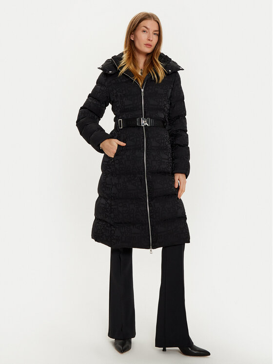 Elisabetta Franchi Elisabetta Franchi Žieminė striukė PI-71D-46E1-V700 Juoda Regular Fit
