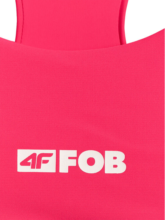 4F 4F Góra od bikini FOB SUMMER BEACHWEAR Różowy