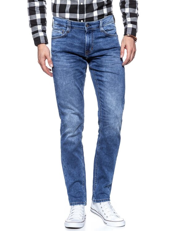Mustang Mustang Jeansy OREGON TAPERED Niebieski Slim Fit