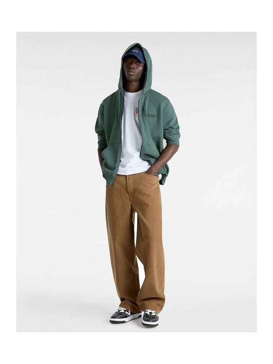 Vans Vans Felpa 86320 Verde Regular Fit