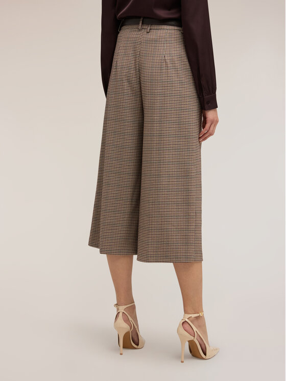 Motivi Motivi Pantaloni di tessuto P103Q104629N0S1 Marrone Over Fit