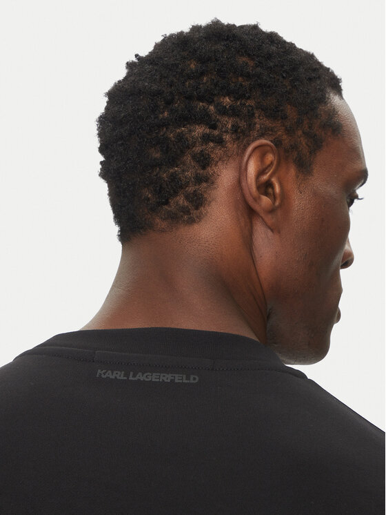 KARL LAGERFELD KARL LAGERFELD Світшот 705063 552941 Чорний Regular Fit