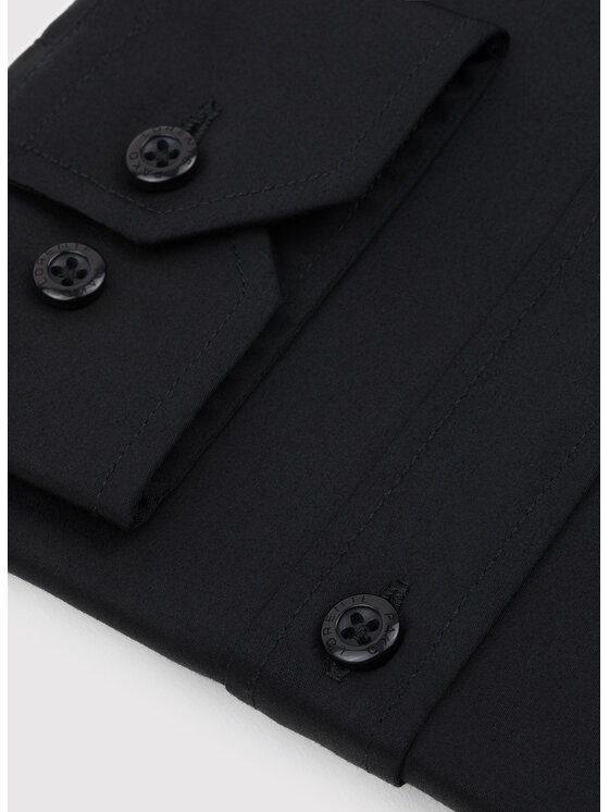 Pako Lorente Pako Lorente Koszula B24WH-1X-048 Czarny Slim Fit