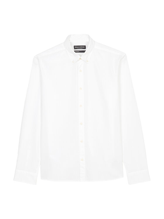 Marc O'Polo Marc O'Polo Koszula B21 7268 42342 Biały Regular Fit