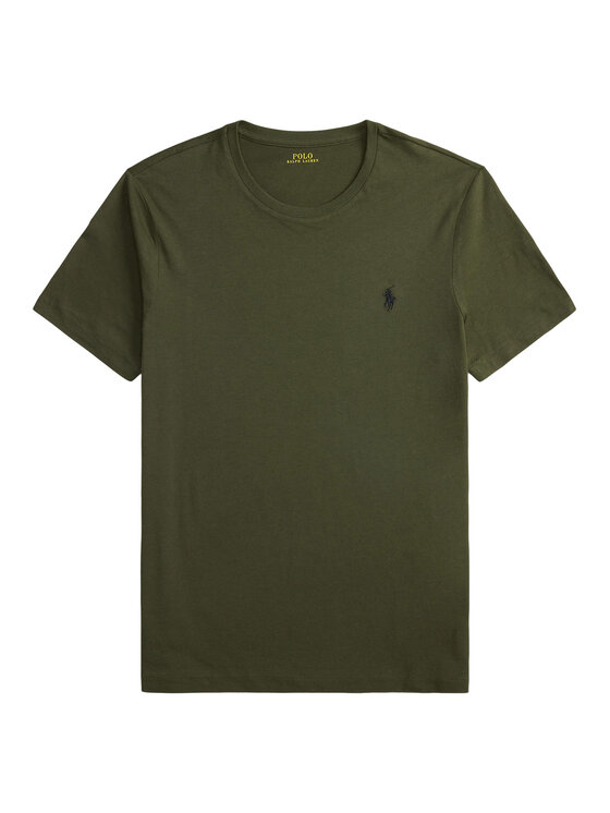Polo Ralph Lauren Polo Ralph Lauren Majica 710671438180 Zelena Custom Slim Fit