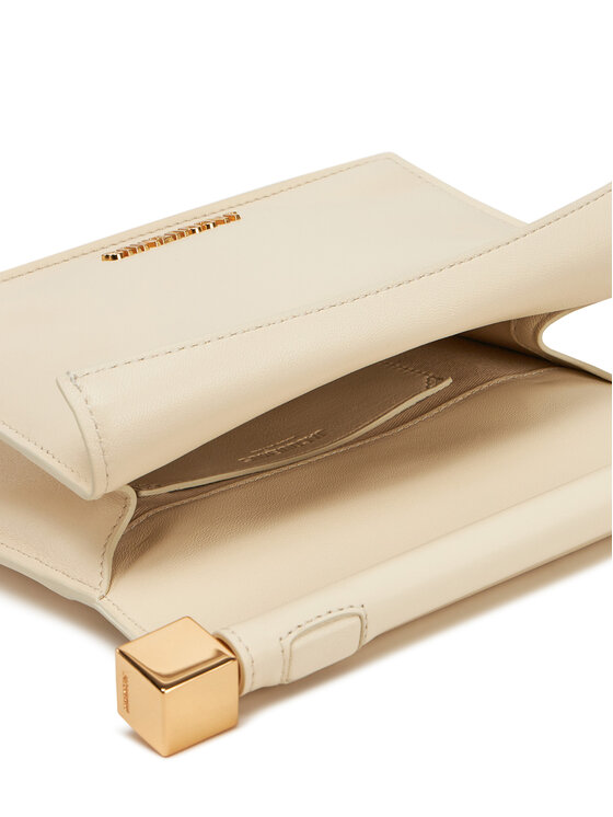 JACQUEMUS JACQUEMUS Geantă La Petite Pochette Rond C 241BA392-3171 Écru