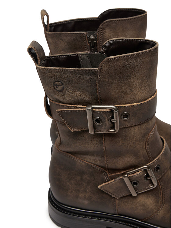Tamaris Tamaris Polokozačky 1-25474-43 Hnědá