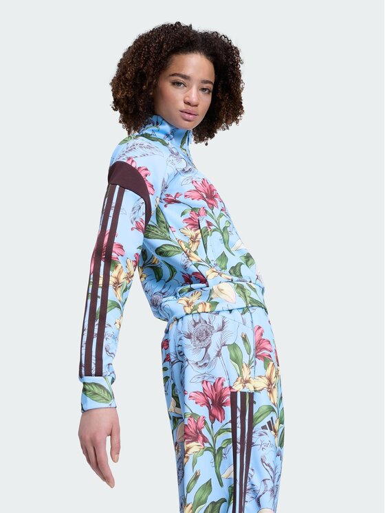 adidas adidas Ветровка 164819 Светлосин Slim Fit