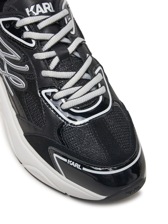 KARL LAGERFELD KARL LAGERFELD Sneakersy Komet KL65625 Čierna