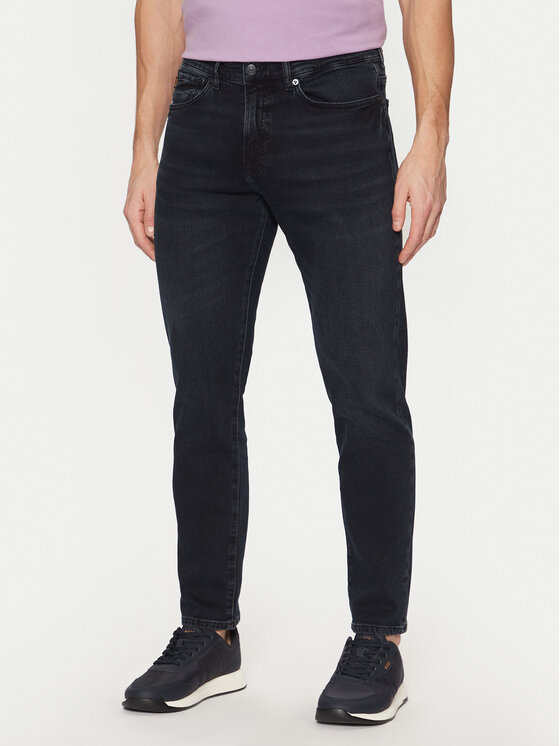 BOSS BOSS Jeans hlače Maine 50532541 Mornarsko modra Regular Fit