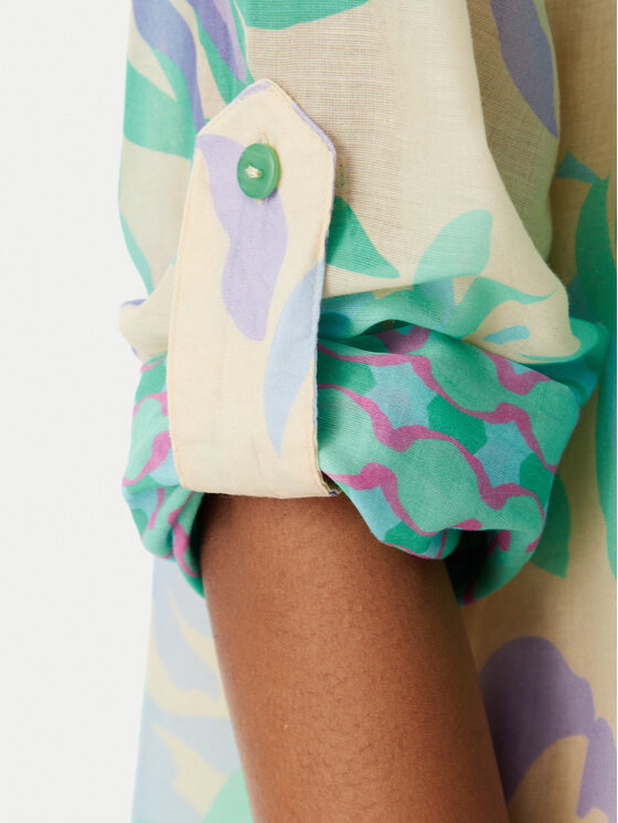 Iconique Iconique Φόρεμα πουκάμισο Madeira IC26-062 Έγχρωμο Relaxed Fit