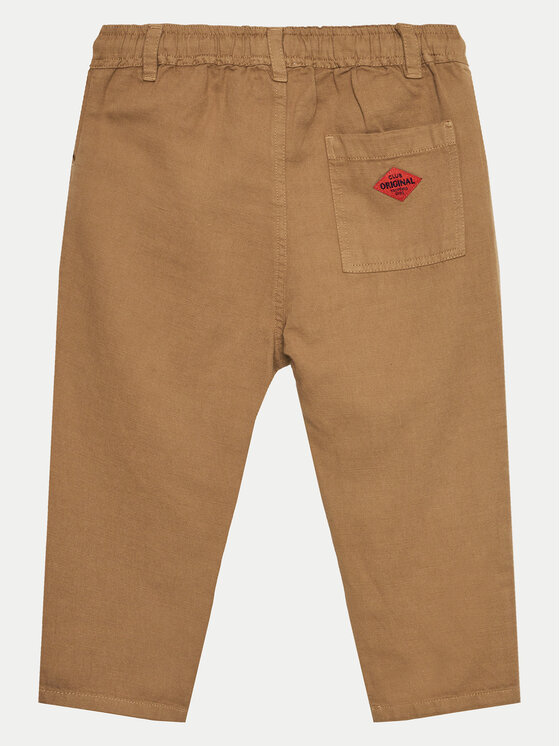 Original Marines Original Marines Штани з тканини DEP0286NM Бежевий Regular Fit