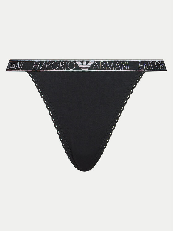 Emporio Armani Underwear Emporio Armani Underwear Στρίνγκ 164282 4R221 00020 Μαύρο