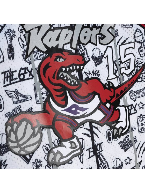 Mitchell & Ness Mitchell & Ness Tank top Vince Carter Toronto Raptors Biały Standard Fit